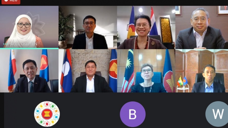 Cuộc họp đầu tiên năm 2021 của Ủy ban Điều phối Kết nối ASEAN